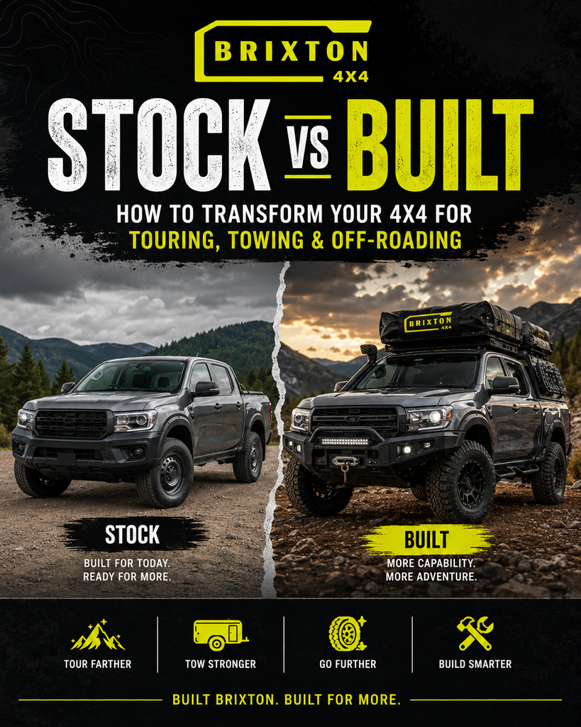 Stock vs Built: How to Transform Your 4x4 for Touring, Towing & Off-Roading