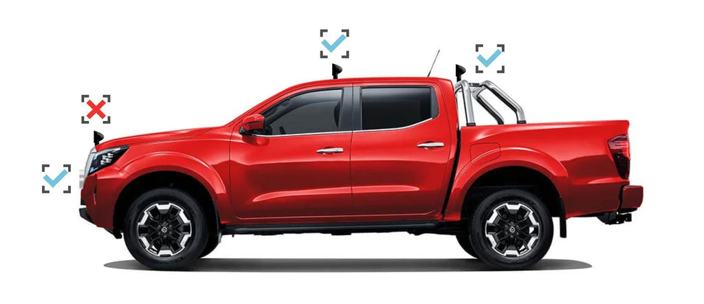 FITTING NEW DRIVING LIGHT