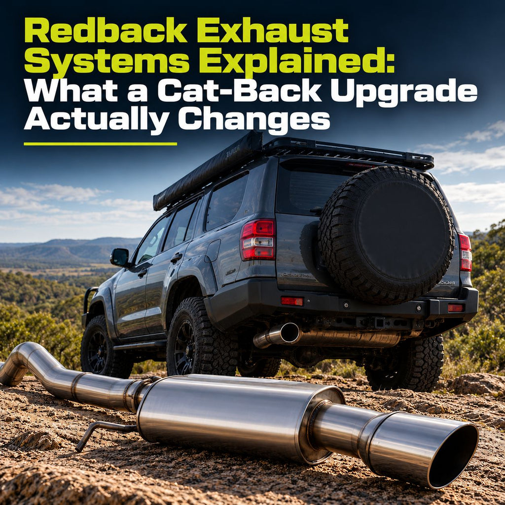 Redback Exhaust Systems Explained: What a Cat-Back Upgrade Actually Changes