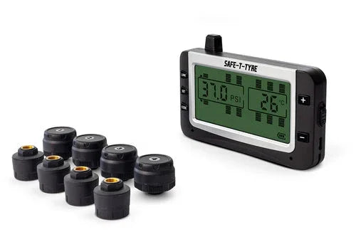 Safety Dave Tyre Pressure Monitors - 8 Sensor Kit - Brixton 4x4 - Buy Online Now!