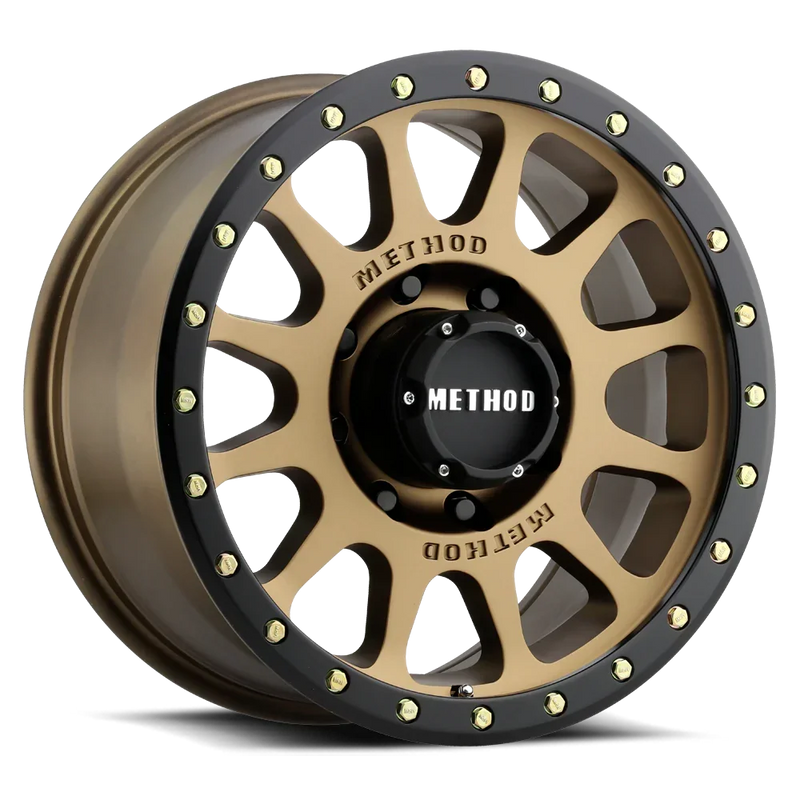 Method 305 NV Bronze with Black Lip Wheels - Brixton 4x4 - Buy Online Now!