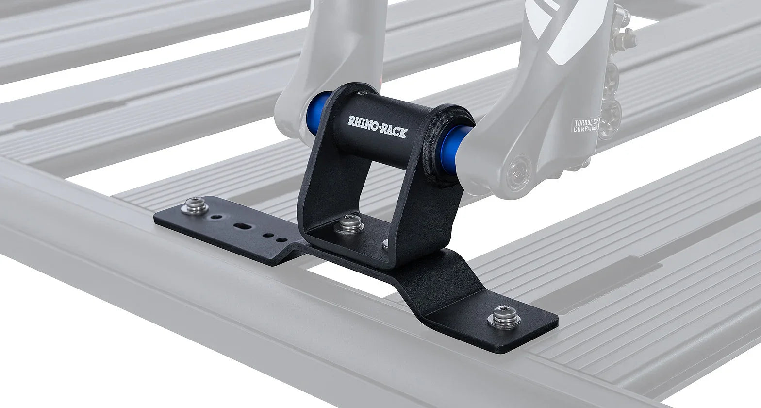 Pioneer Thru Axle Bike Carrier by Rhino Rack - Brixton 4x4 - Buy Online Now!