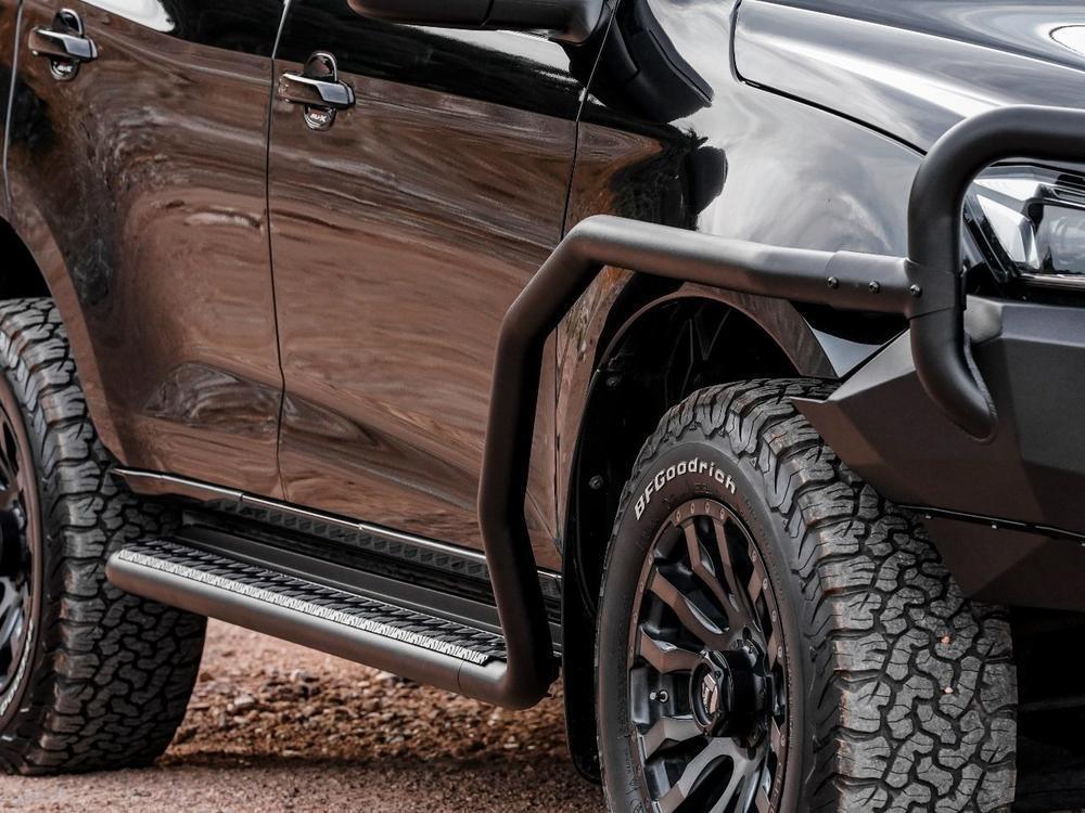 Piak Side Rail for Toyota Hilux Dual Cab July 2015 onwards - Brixton 4x4 - Buy Online Now!