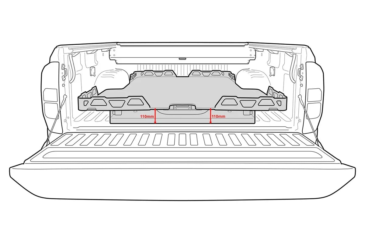 HSP LoadSlide – Nissan Navara Np300 my21+ Dual Cab aftermarket accessory