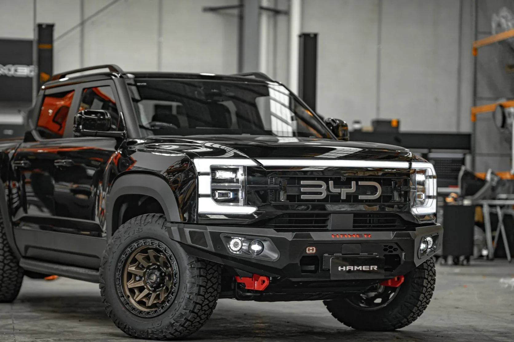 Hamer 4x4 King Series Bullbar to suit BYD Shark 6 - 2024 onwards