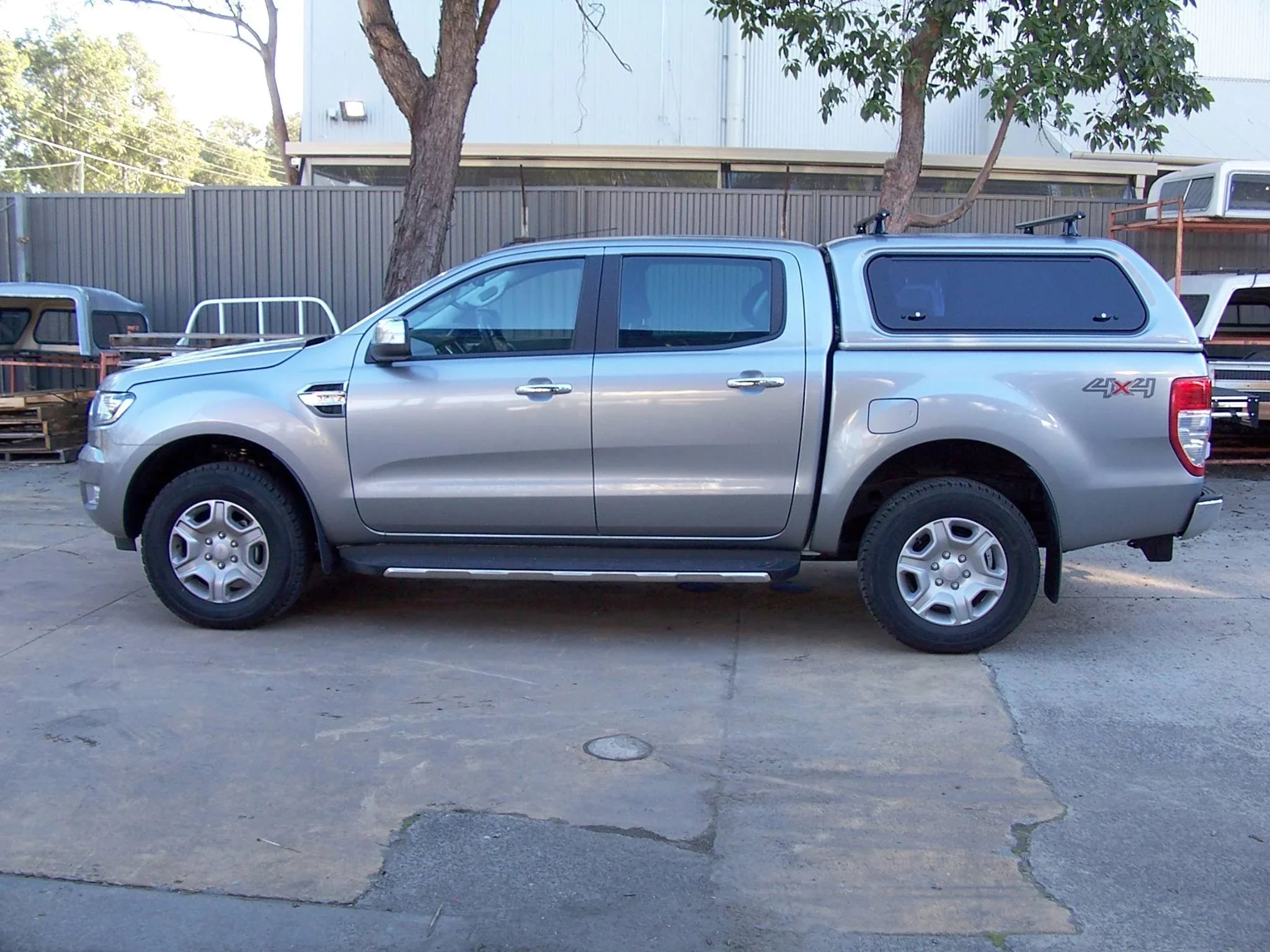 Color-matched EGR canopy for seamless fit on Ford Ranger PX