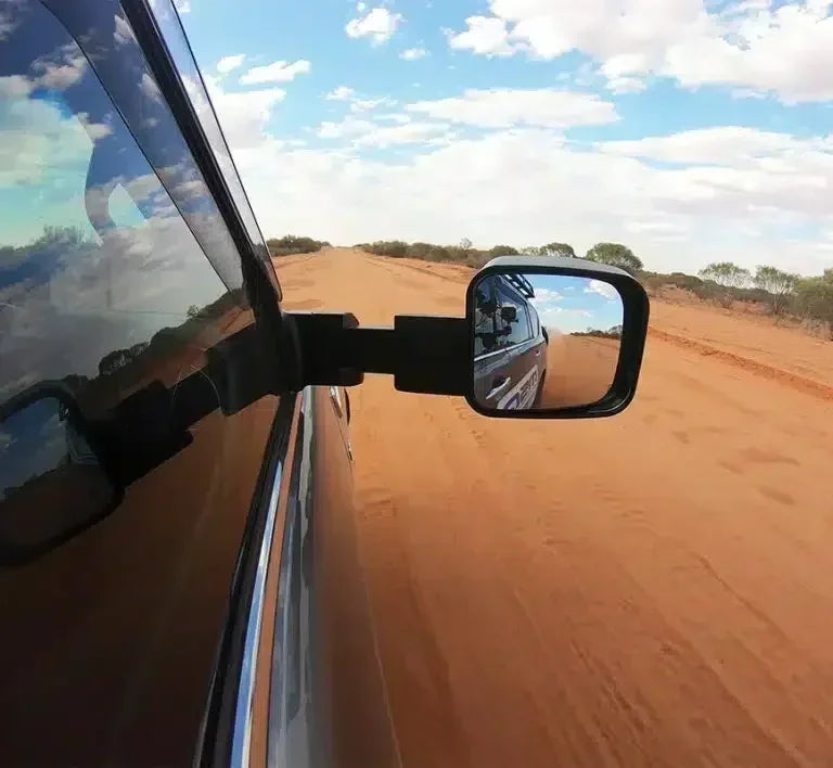 MSA Power Fold Mirrors for LandCruiser 200 - Towing Mirrors - Brixton 4x4 - Buy Online Now!