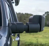 MSA Power-Fold Heated Towing Mirrors for Mitsubishi Triton MV 2024 onwards - Brixton 4x4 - Buy Online Now!