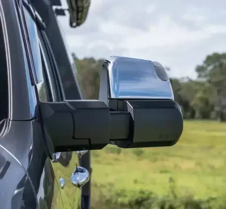 MSA Power-Fold Heated Towing Mirrors for Mitsubishi Triton MV 2024 onwards - Brixton 4x4 - Buy Online Now!