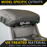 Volkswagen Amarok 2H (Cloth Seats) Neoprene Armrest Console Lid (Available) - Brixton 4x4 - Buy Online Now!