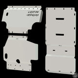 Custom OffRoad Bash Plates for Nissan Navara D40 - 3 Piece 2005-2015