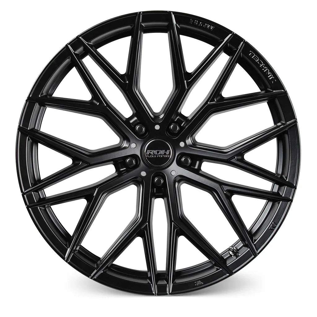 ROH RF4 Wheels in Matte Black - Brixton 4x4 - Buy Online Now!