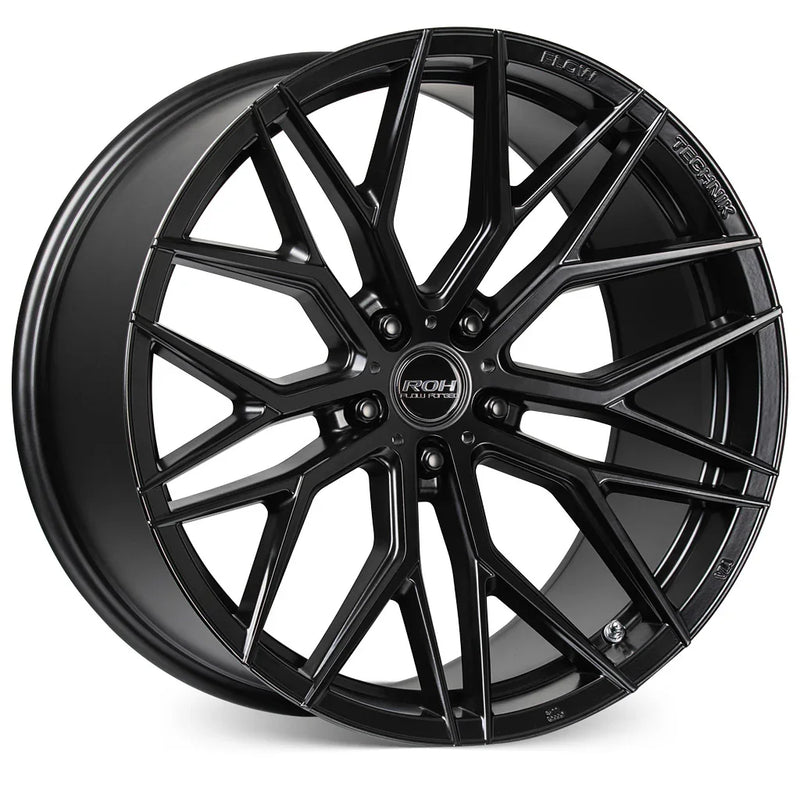 ROH RF4 Wheels in Matte Black