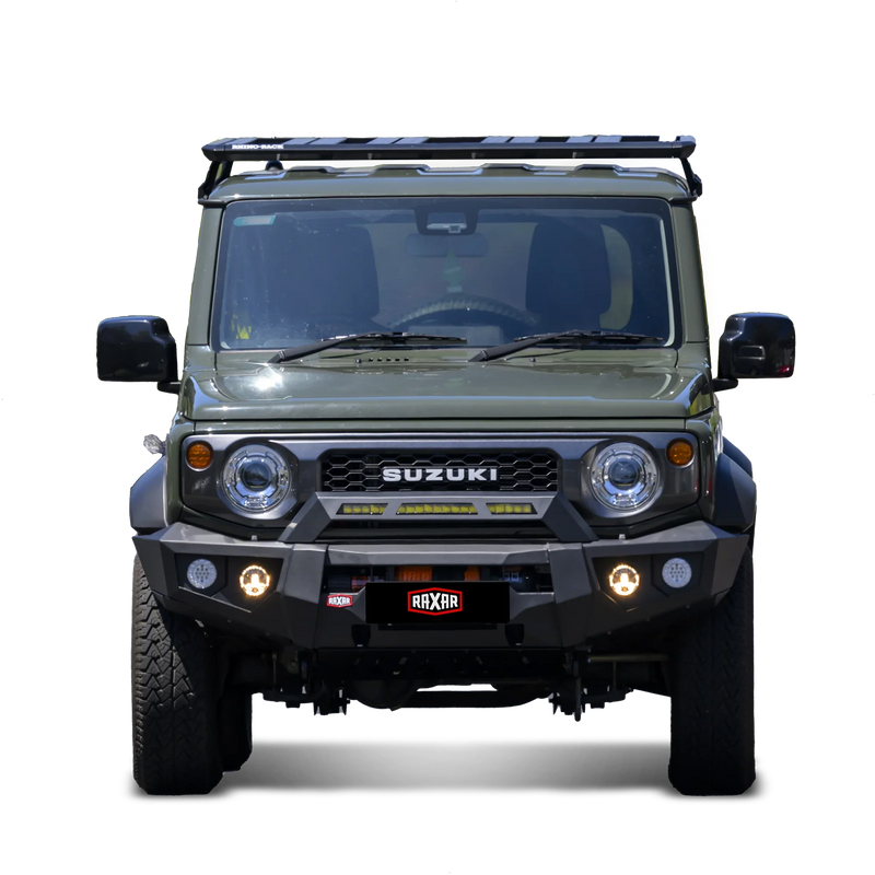 Raxar No-Loop Bull Bar – Suits Suzuki Jimny 2018+ | Brixton 4x4 - Brixton 4x4 - Buy Online Now!