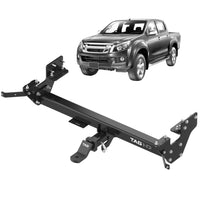 TAG Heavy Duty Towbar & Direct Fit Wiring Harness for Isuzu D-MAX WITH Bumper Step (06/2012 - 06/2020) - Brixton 4x4 - Buy Online Now!