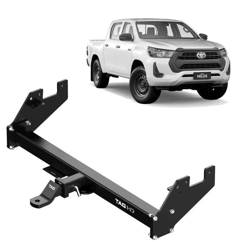 TAG HEAVY DUTY TOWBAR for Toyota Hilux Styleside (10/2015 - on) - Brixton 4x4 - Buy Online Now!