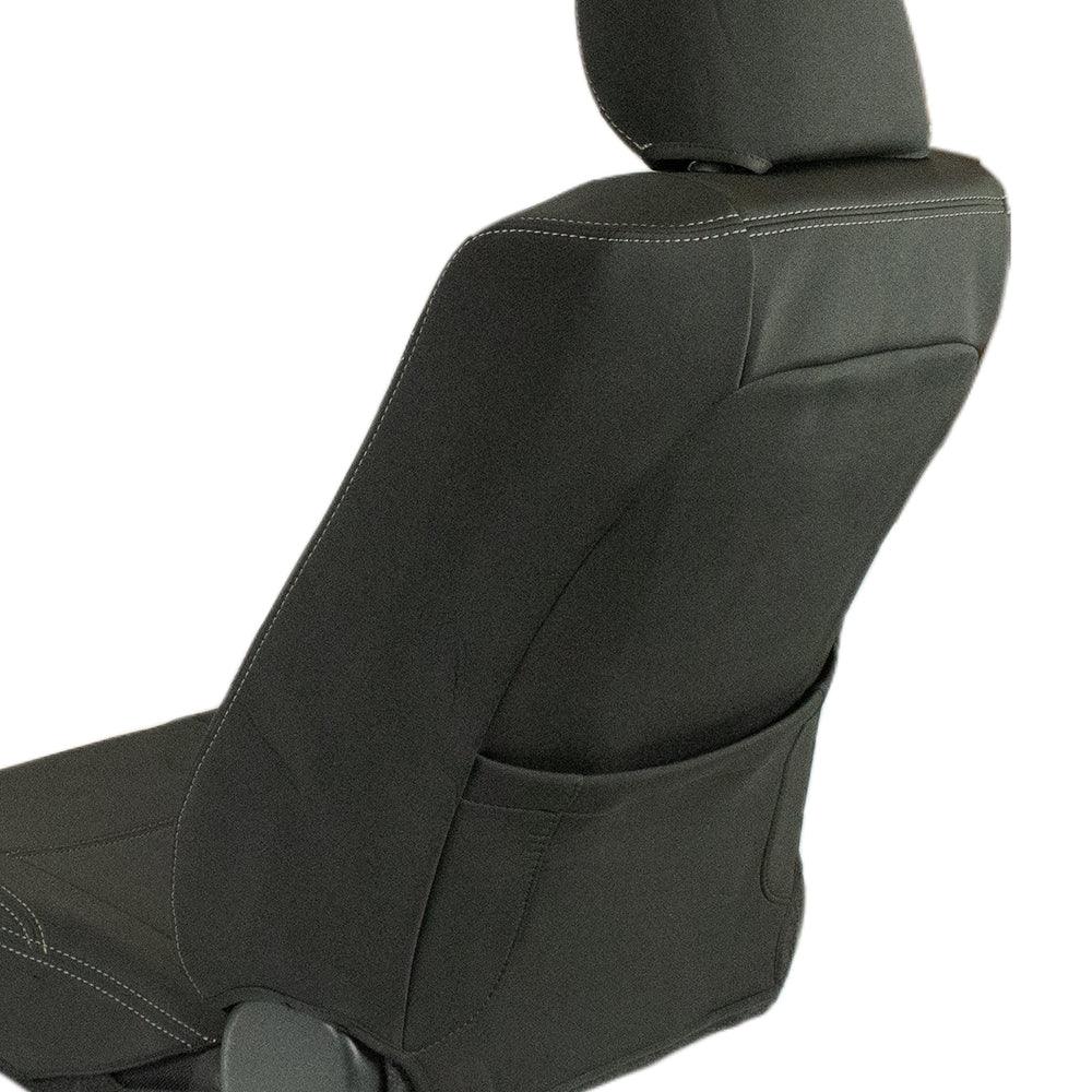 Razorback 4x4 Neoprene Front Seat Covers For a Toyota HiLux 8th Gen (Cloth Seats Only) - Brixton 4x4 - Buy Online Now!