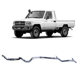 Redback Extreme Duty Exhaust for Toyota Landcruiser 79 Series Single Cab (03/2007 - 10/2016) - Brixton 4x4 - Buy Online Now!
