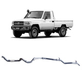 Redback Extreme Duty Exhaust for Toyota Landcruiser 79 Series Single Cab (03/2007 - 10/2016) - Brixton 4x4 - Buy Online Now!