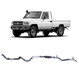 Redback Extreme Duty Exhaust for Toyota Landcruiser 79 Series Single Cab (03/2007 - 10/2016) - Brixton 4x4 - Buy Online Now!