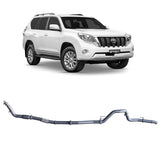 Redback Extreme Duty Exhaust for Toyota Prado 120/150 Series 1KD-FTV (11/2006 - 07/2015) - Brixton 4x4 - Buy Online Now!