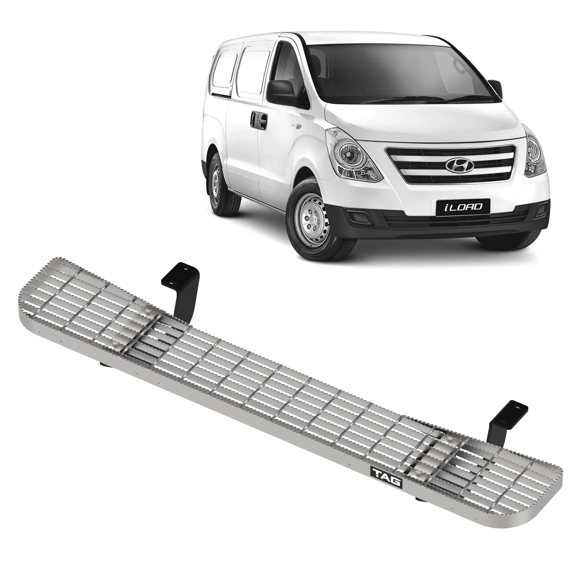 TAG Rear Step for Hyundai ILoad (01/2008 - on) - Brixton 4x4 - Buy Online Now!
