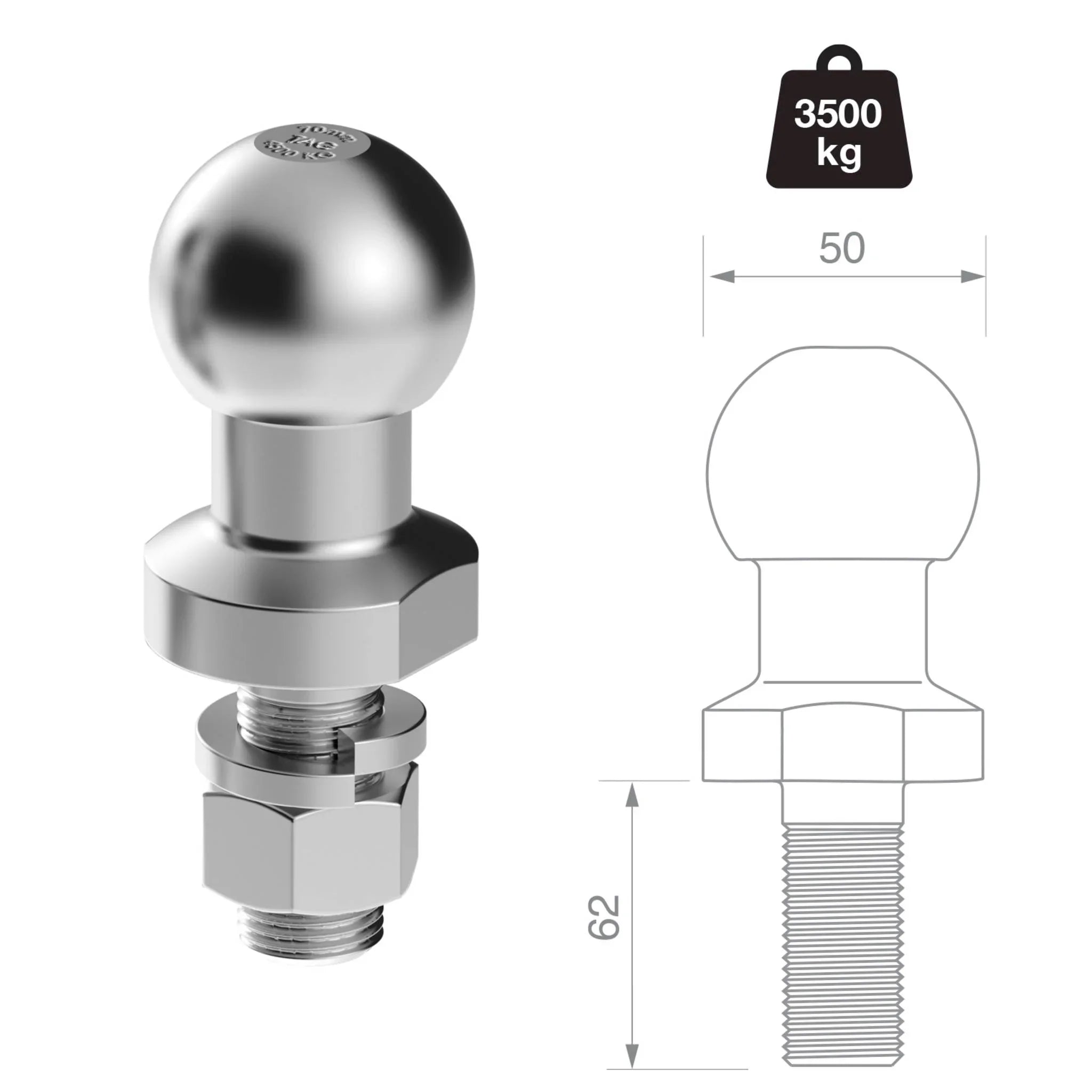 CURT Rebellion XD ShockDrop Ball Mount Kit - Brixton 4x4 - Buy Online Now!