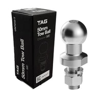 TAG Chrome Tow Ball - 50mm, 3.5 tonne - Brixton 4x4 - Buy Online Now!