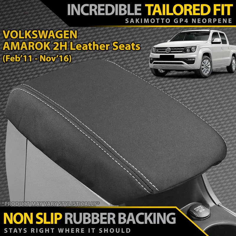 Volkswagen Amarok 2H (Leather Seats) Neoprene Console Lid (Available) - Brixton 4x4 - Buy Online Now!