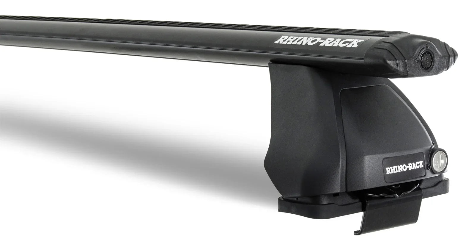 Rhino Rack Vortext 2500 Black 2 Bar Roof Rack - VW Amarok & Ford Rangers - Brixton 4x4 - Buy Online Now!
