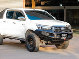 Elite No Loop Piak Bull Bar to suit Toyota Hilux 2018-2020 - Brixton 4x4 - Buy Online Now!