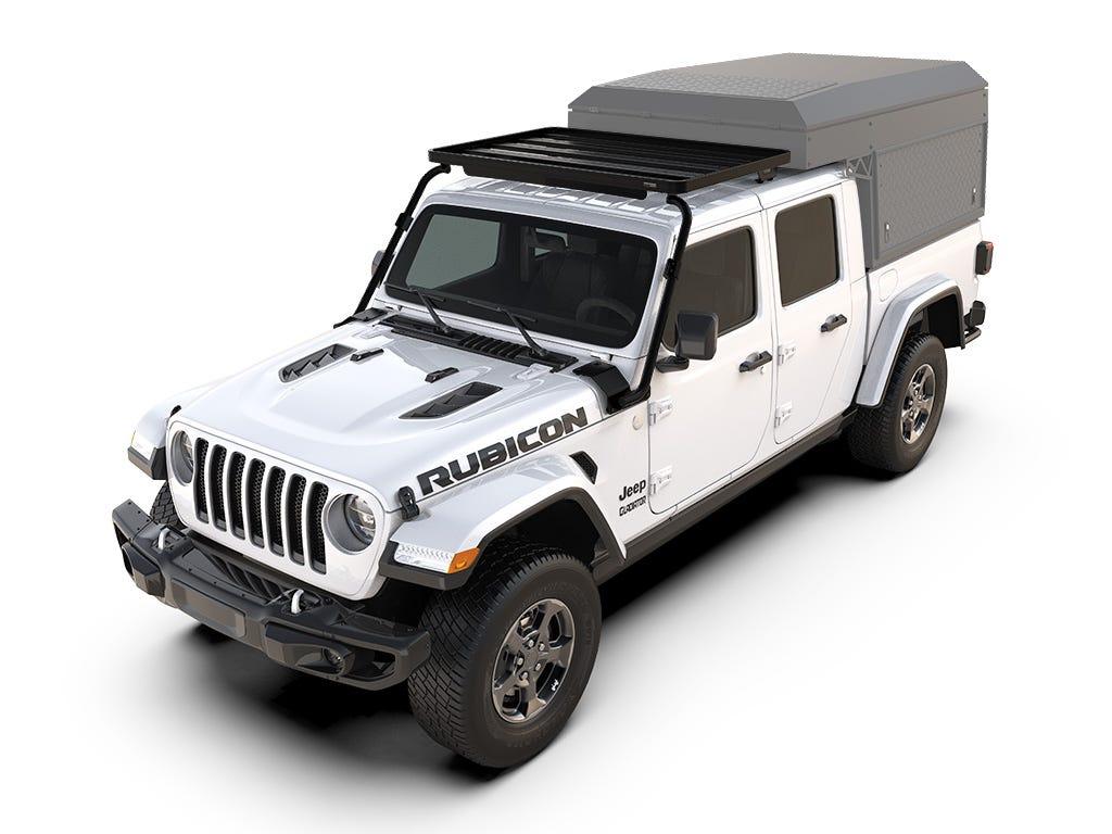 Jeep Gladiator JT (2019-Current) Cab Over Camper Slimline II Roof Rack Kit - Brixton 4x4 - Buy Online Now!