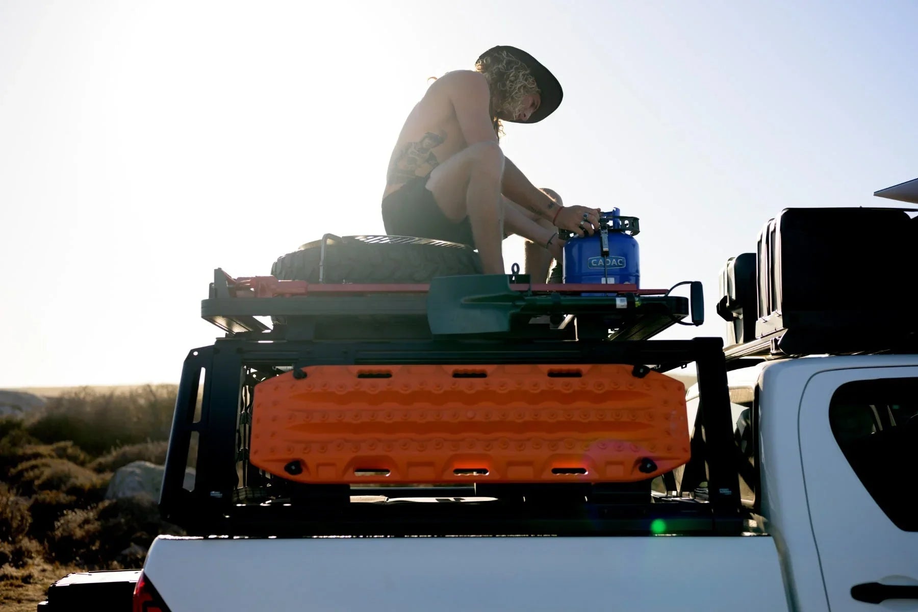 Toyota Tacoma 3rd Gen Double Cab 5' (2016-2023) Pro Bed Rack Kit - Brixton 4x4 - Buy Online Now!