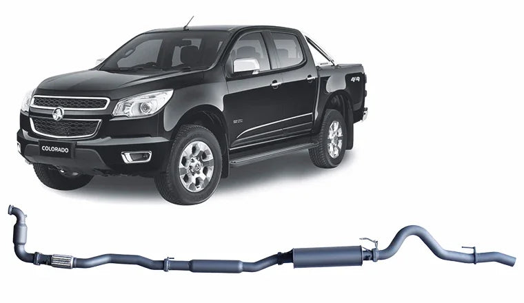 Redback Extreme Duty Exhaust for Holden Colorado RG 2.8L (06/2012 - 08/2016) - Brixton 4x4 - Buy Online Now!