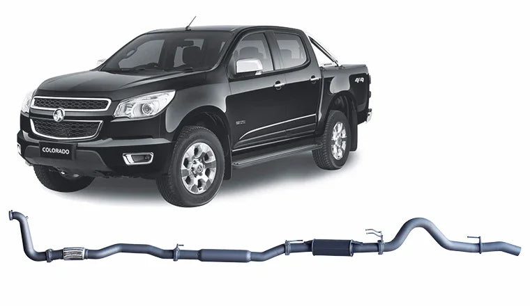 Redback Extreme Duty Exhaust for Holden Colorado RG 2.8L (06/2012 - 08/2016) - Brixton 4x4 - Buy Online Now!