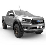 EGR Fender Flares Ultra Matte Black for Ford Ranger PXII 2015 to July 2018 - Brixton 4x4 - Buy Online Now!