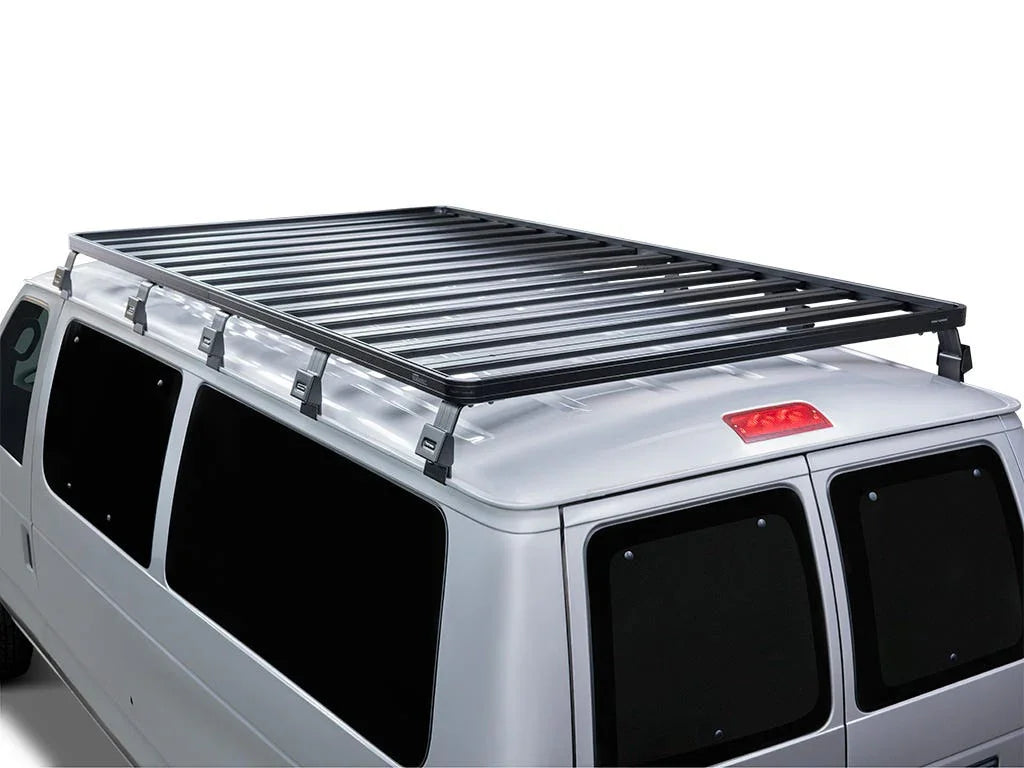 Ford E150/E250/E350 Regular Cab (1992-2014) Slimline II Roof Rack Kit - Brixton 4x4 - Buy Online Now!