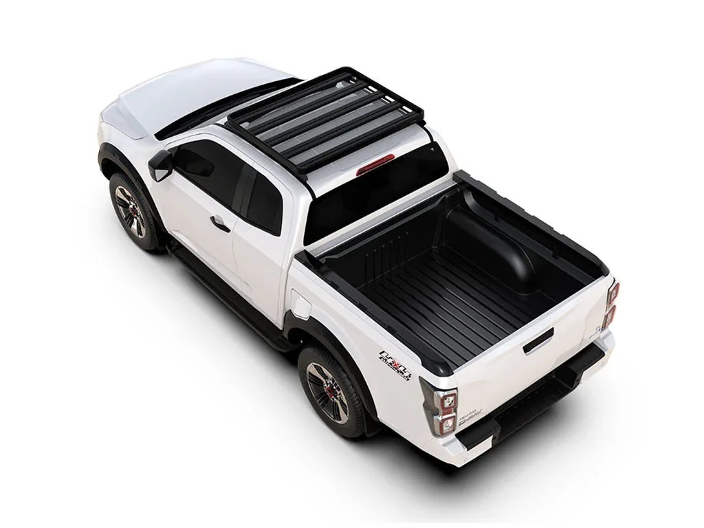 Isuzu D-MAX RG 3rd Gen Extended Cab (2020-Current) Slimline II Roof Rack Kit / Low Profile - Brixton 4x4 - Buy Online Now!