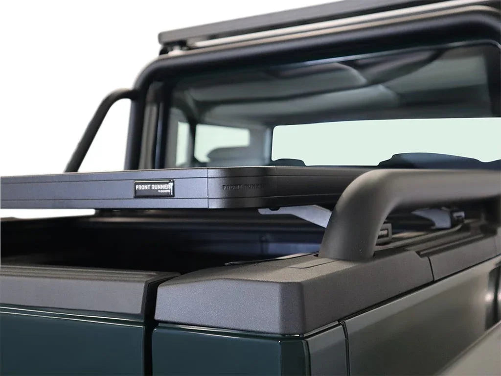 Ineos Grenadier Quartermaster (2023-Current) Roller Tonneau Cover Slimline II Load Bed Rack Kit - Brixton 4x4 - Buy Online Now!
