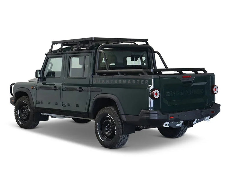 Ineos Grenadier Quartermaster (2023-Current) Roller Tonneau Cover Slimline II Load Bed Rack Kit - Brixton 4x4 - Buy Online Now!