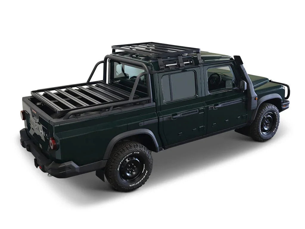 Ineos Grenadier Quartermaster (2023-Current) Slimline II 1/2 Roof Rack Kit - Brixton 4x4 - Buy Online Now!