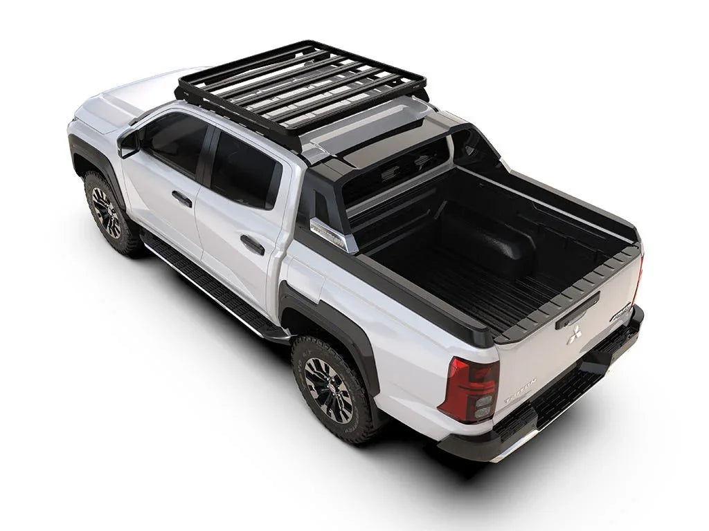 Mitsubishi Triton MV 6th Gen Double Cab (2024-Current) Slimline II Roof Rack Kit - Brixton 4x4 - Buy Online Now!
