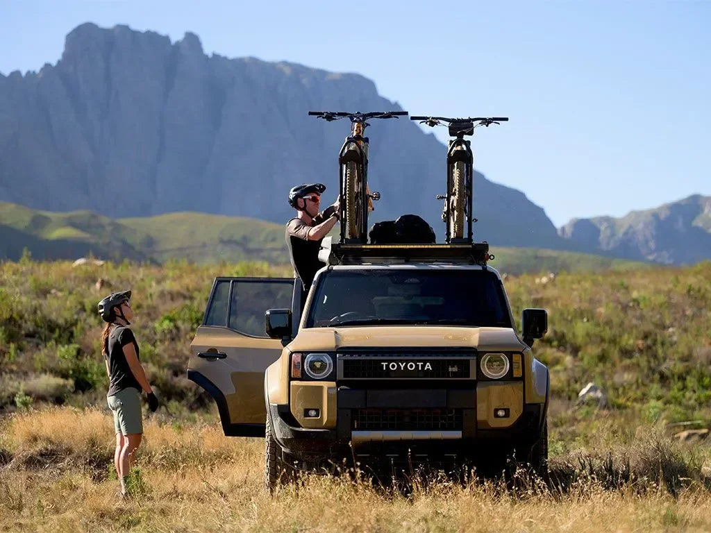 Slimsport Roof Rack Kit Lightbar Ready for Prado 250 LandCruiser by Front Runner 2024 onwards - Brixton 4x4 - Buy Online Now!