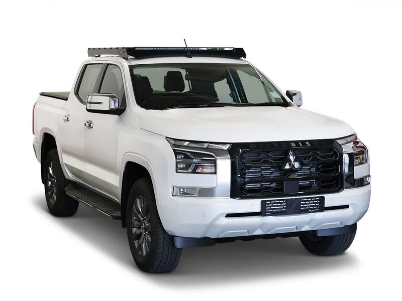 Mitsubishi Triton MV 6th Gen Double Cab (2024-Current) Slimsport Roof Rack Kit / Lightbar Ready - Brixton 4x4 - Buy Online Now!