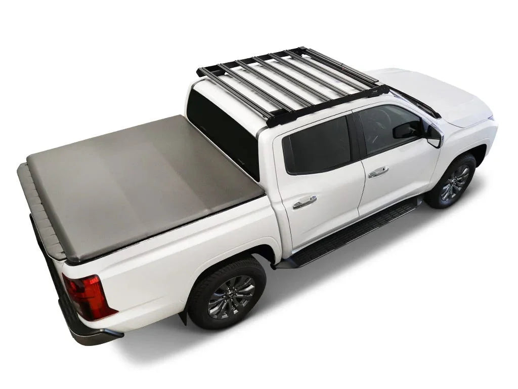 Mitsubishi Triton MV 6th Gen Double Cab (2024-Current) Slimsport Roof Rack Kit / Lightbar Ready - Brixton 4x4 - Buy Online Now!