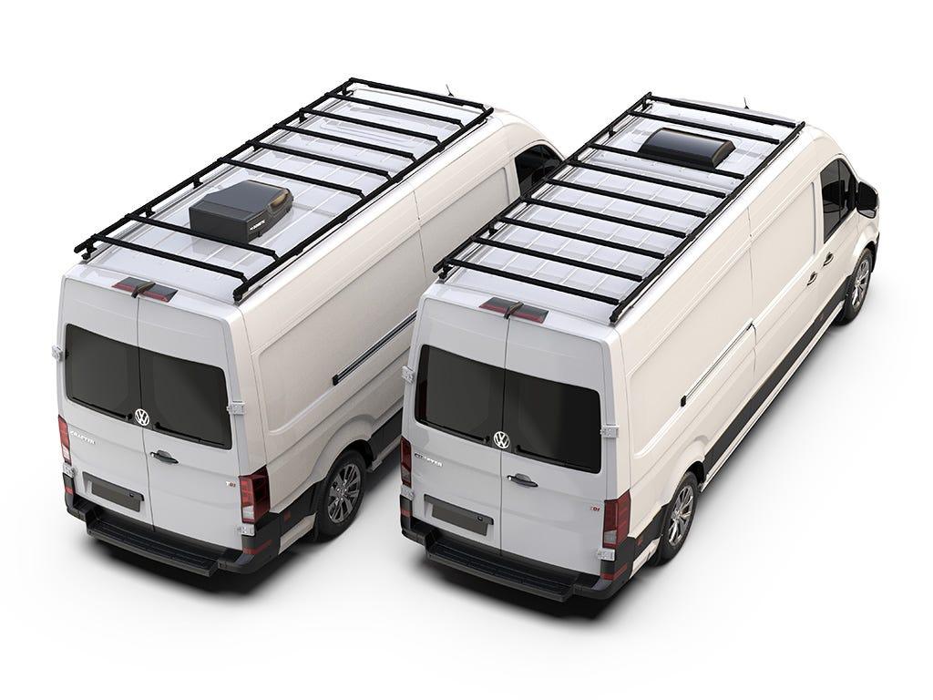 Volkswagen Crafter (L4H2/ LWB/OEM Track) (2017-Current) Slimpro Roof Rack Kit - Brixton 4x4 - Buy Online Now!