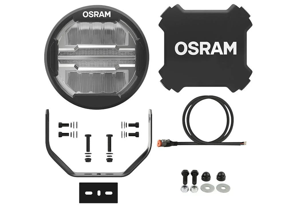 10in OSRAM LED Light Round MX260-CB / Combo Beam AND Mounting Kit - Brixton 4x4 - Buy Online Now!