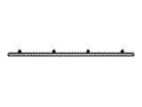 50in Slim LED Light Bar VX1250-CB SR SM / 12V/24V / Single Mount - Brixton 4x4 - Buy Online Now!
