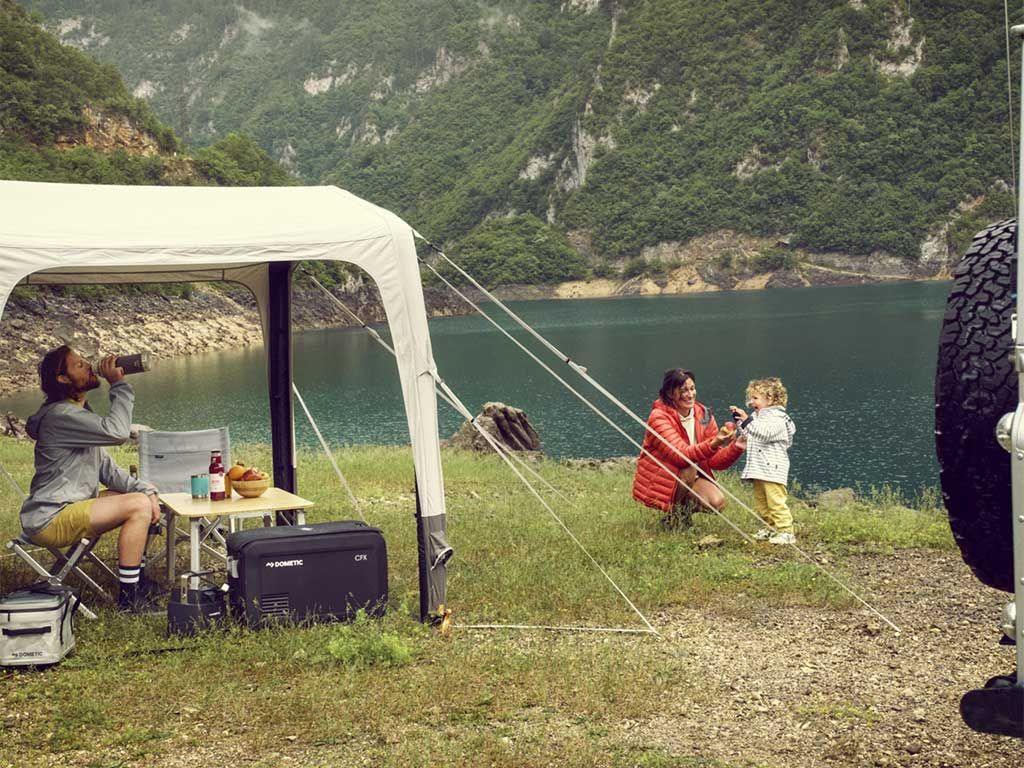 Inflatable Tent for Camping - Dometic Santorini FTC 4 to 8 Person Tent by Front Runner - Brixton 4x4 - Buy Online Now!