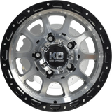 King Offroad Wheels Razor Gloss Black Machined Aftermarket Accessory